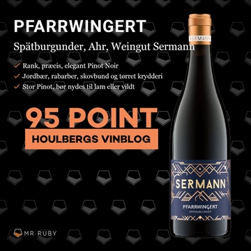 2022 Pfarrwingert Spätburgunder, Weingut Sermann, Ahr, Tyskland